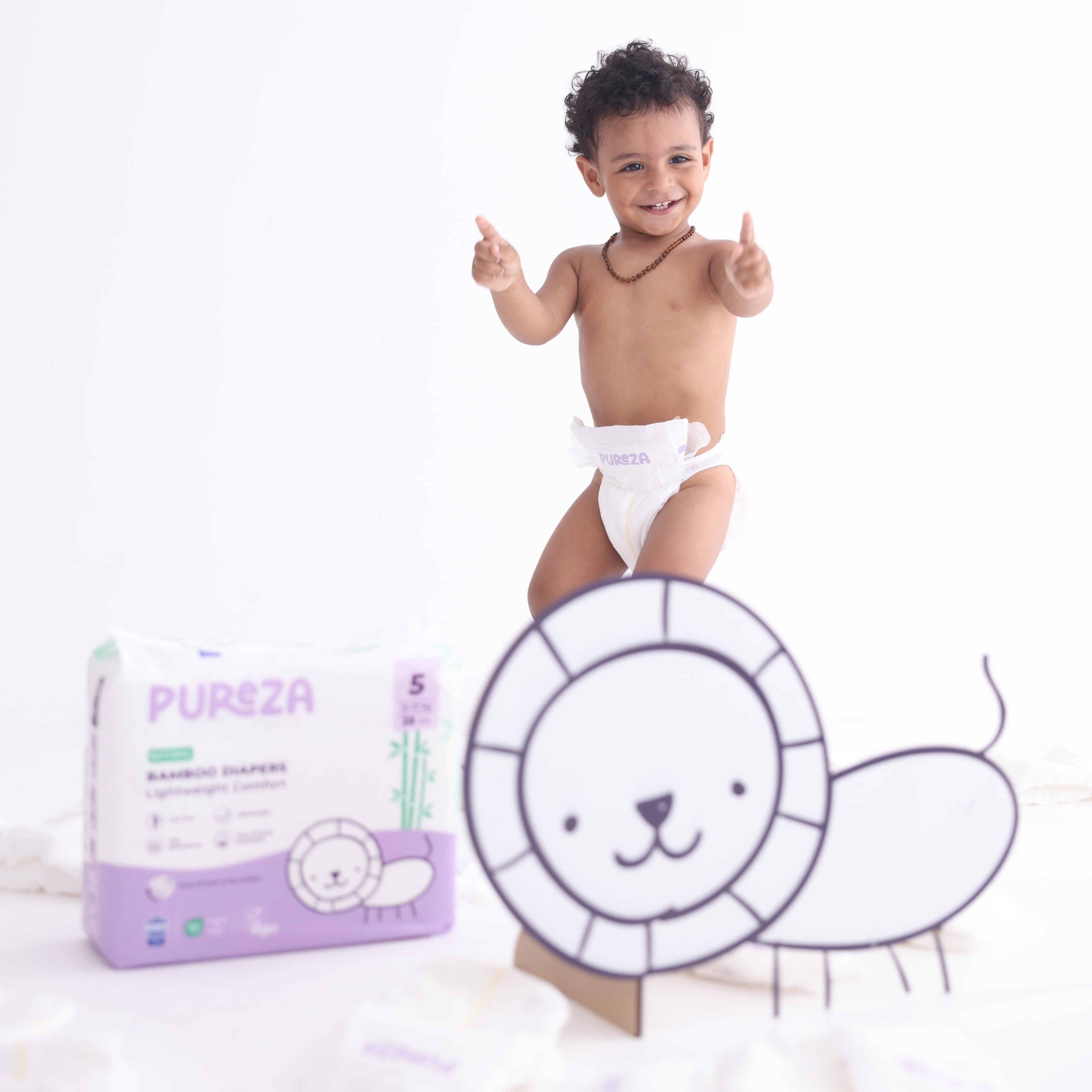 Pureza Bamboo Diaper | Size 05