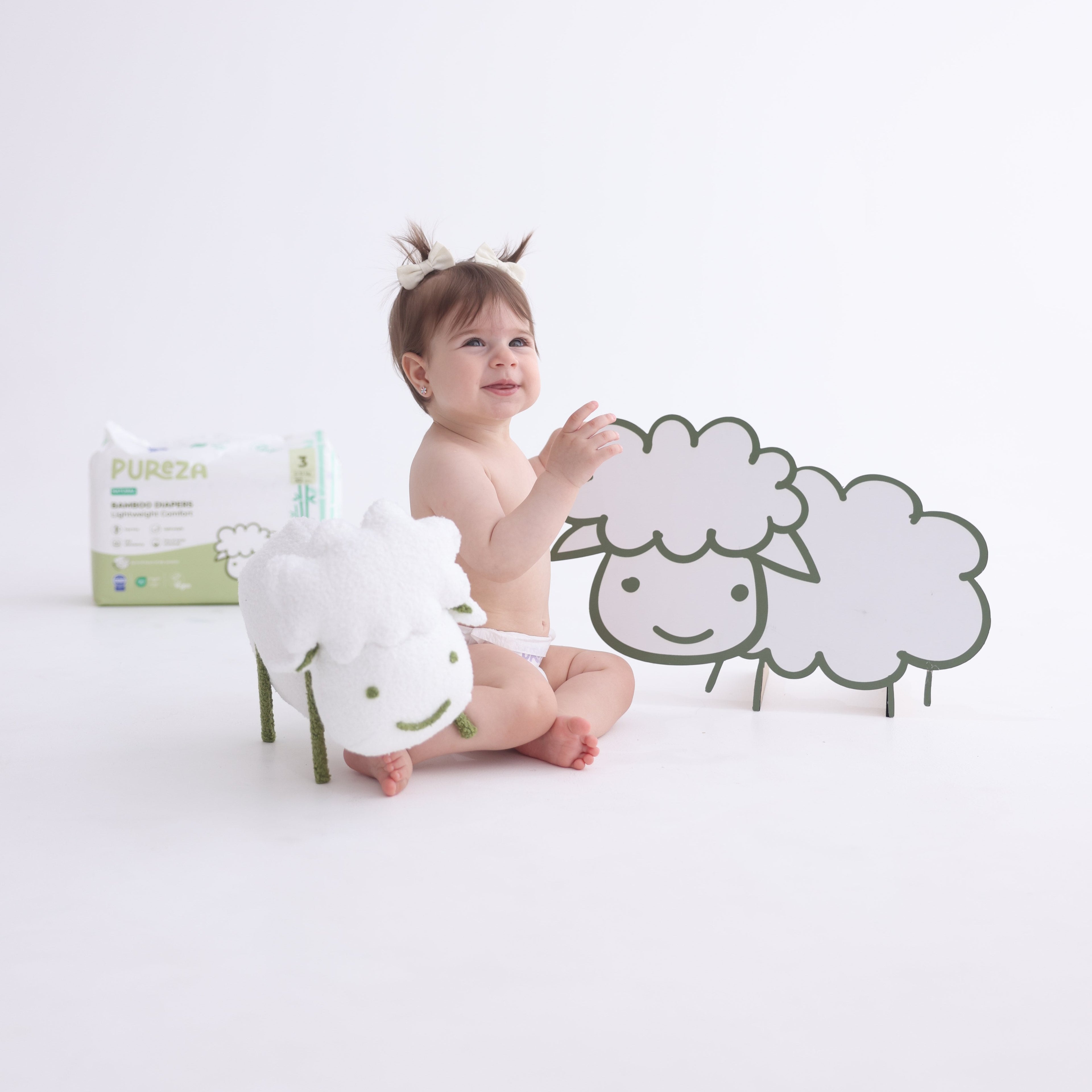 Pureza Bamboo Diaper | Size 03