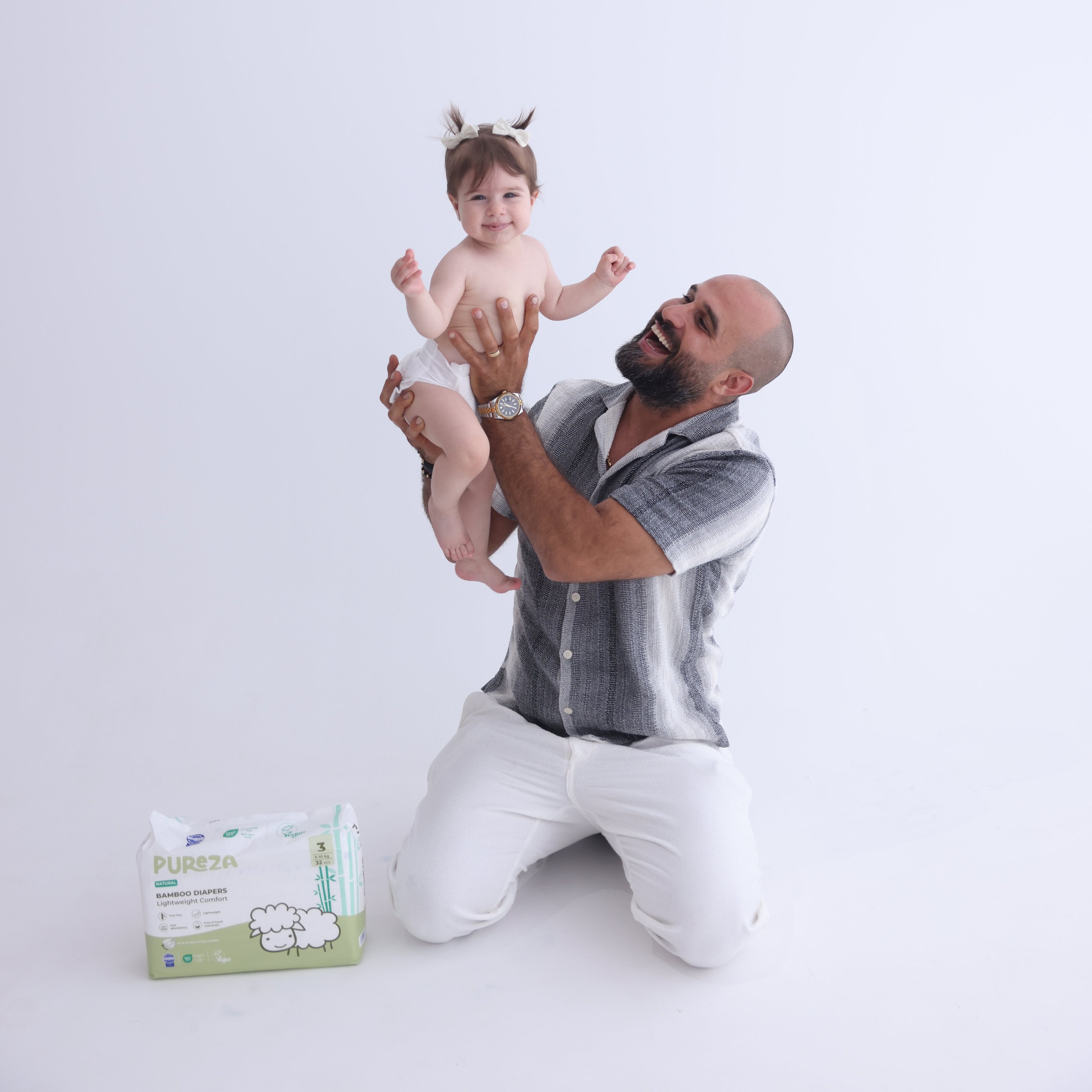Pureza Bamboo Diaper | Size 03