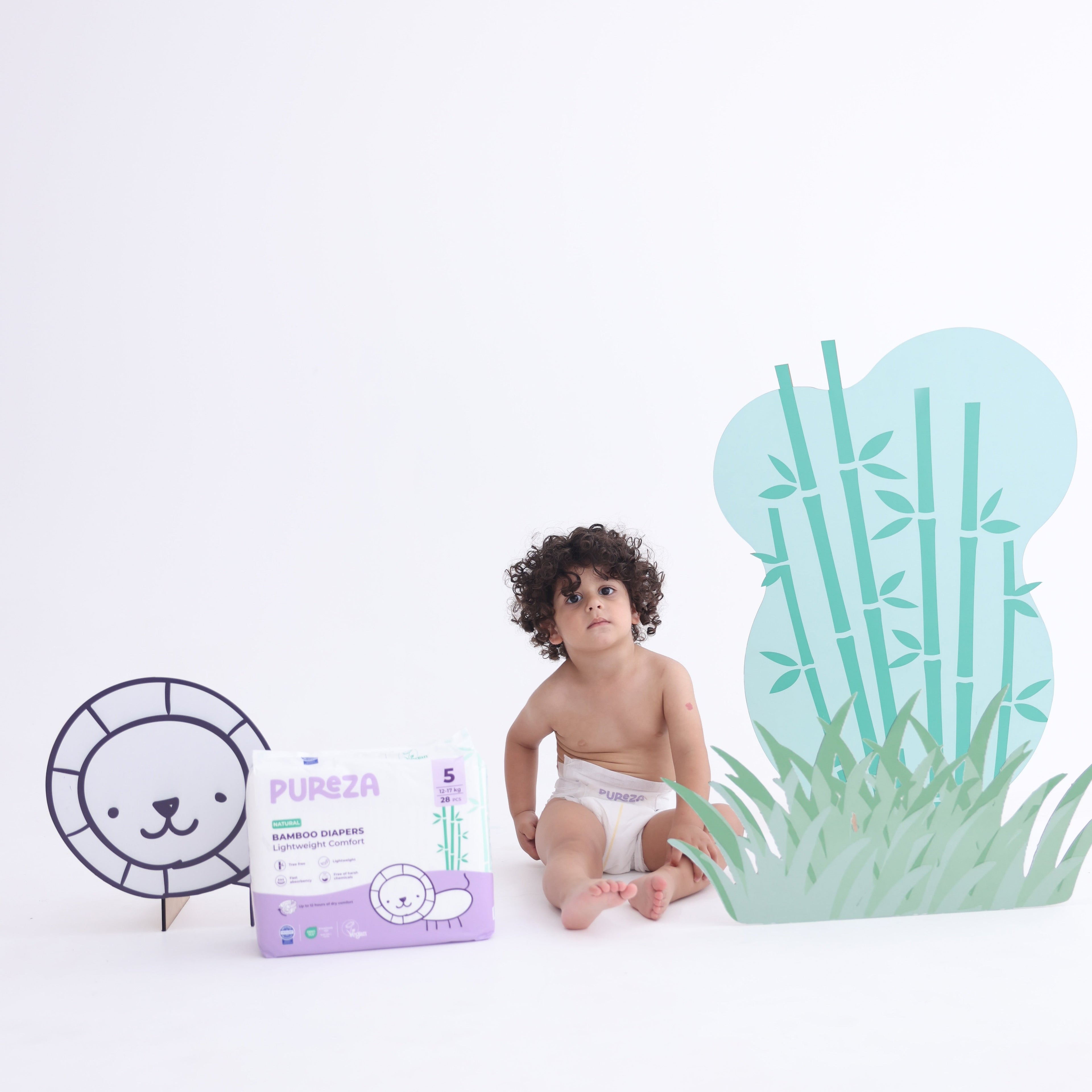 Pureza Bamboo Diaper | Size 05
