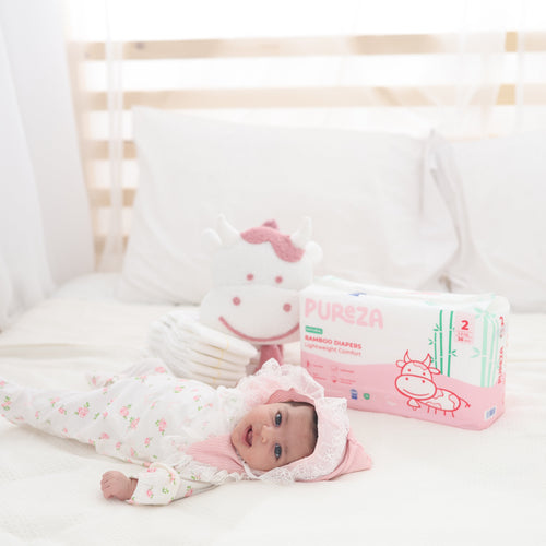 Pureza Bamboo Diaper  | Size 02